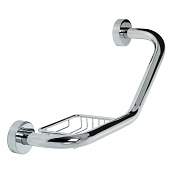 Поручень для ванны с мыльницей Fixsen Hotel нержавеющая сталь FX-31018