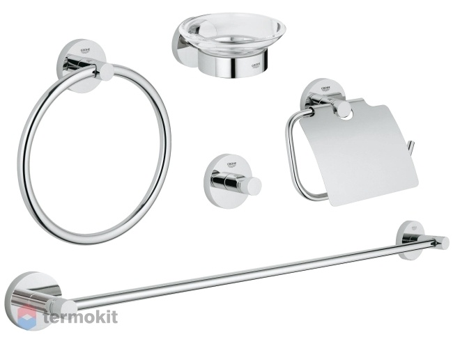 Комплект аксессуаров для ванной комнаты GROHE Essentials 40344001
