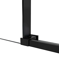 Душевой уголок Vincea Slim Soft 2000x1200x900 (тонированное стекло) черный VSR-1SS9012CGB