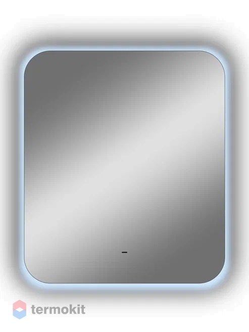 Зеркало Континент Burzhe standart 60 с подсветкой белый ЗЛП531