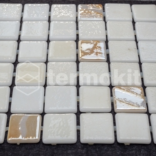 Мозаика Стеклянная Vidrepur Colors+ Topacio 500/722 (на ПУ сцепке) 31,7x31,7