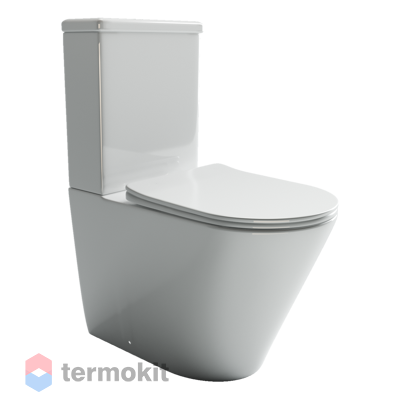Чаша унитаза напольного Ceramicanova HIGHLIGHT с сиденьем микролифт CN1802-B