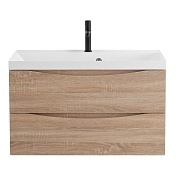 Тумба под раковину BelBagno Marino 100 подвесная Rovere Bianco MARINO-1000-2C-SO-WO-P