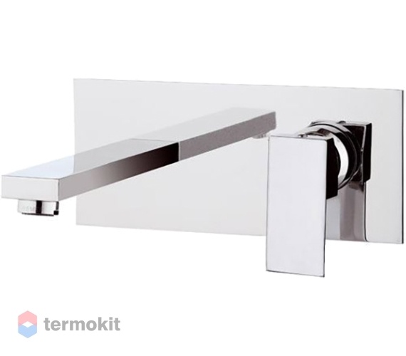 Встраиваемый смеситель для раковины Remer Qubika Design Хром QD15