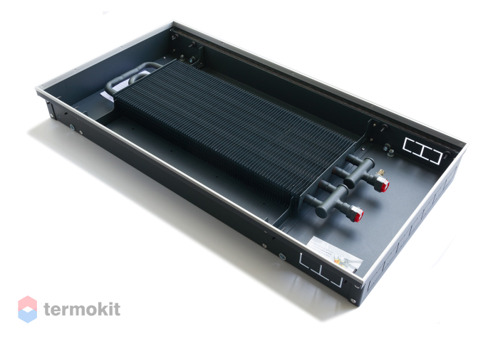 Внутрипольный конвектор Techno Usual KVZ 380/120/4100 с естественной конвекцией