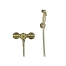 Гигиенический душ с настенным держателем Bronze De Luxe Windsor 10133