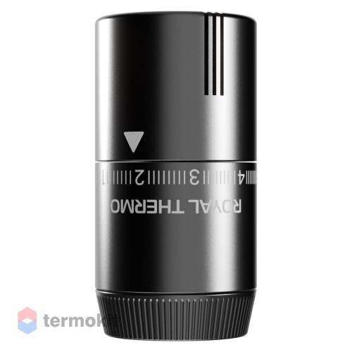 Royal Thermo Термоголовка жидкостная Design М30х1,5 (графит)