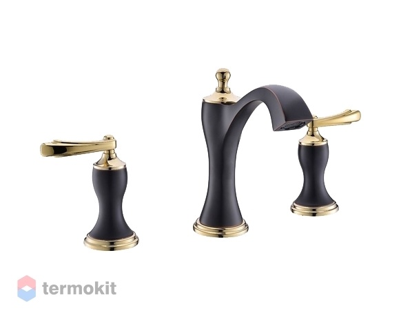 Смеситель для раковины Timo Unari 7511/04F black antique