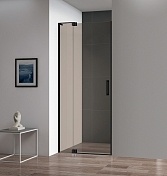 Душевая дверь Cezares SLIDER 1000x1950 (тонированное стекло) черный матовый SLIDER-B-1-100/110-BR-NERO