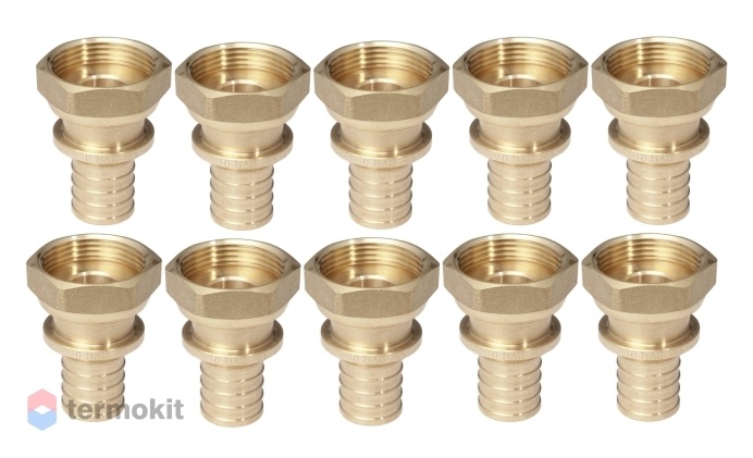 Переходник Рехау Rautitan RX+ накидная гайка 16-G1/2, 10 шт