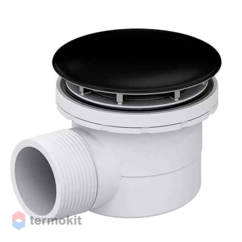 Сифон для душевого поддона RGW Velplex QYD-06 черный 18241106-04