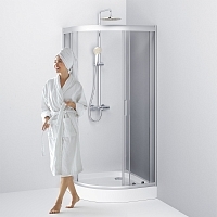 Душевой уголок AM.PM Gem 90x90x190 W90G-401-090WT