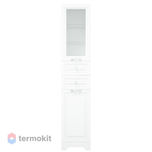 Шкаф-колонна Corozo Каролина 35 напольный белый матовый SD-00000924