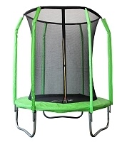 Батут SportElite 6FT 1,83м с защитной сеткой внутрь, салатовый GB30201-6FT