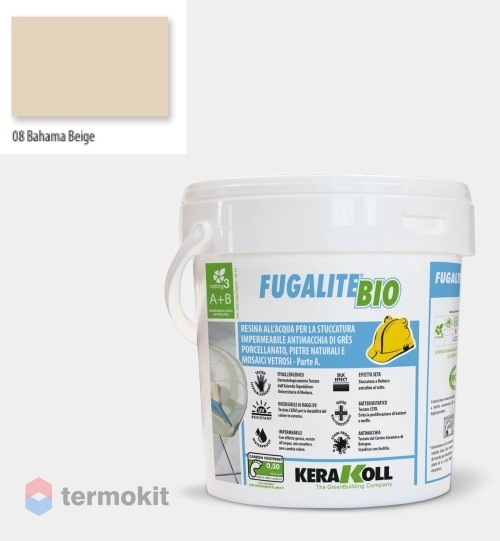 Затирка Kerakoll Fugalite Bio эпоксидная 08 Bahama Beige 3кг