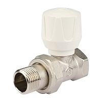 STOUT Клапан ручной терморегулирующий, прямой 1/2&quot;