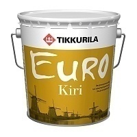 Tikkurila Euro Kiri,Паркетный алкидно-уретановый лак для пола, Глянцевый, 2,7л