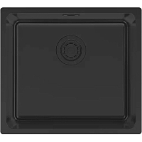 Мойка для кухни Paulmark YUNI матовый черный YU49-MBN