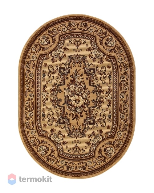Ковёр Merinos Laguna 250x400 овальный бежевый ANGELIKA 4