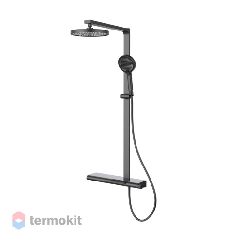 Душевая система Vincea Aspire вороненая сталь VSFS-4AS1GM