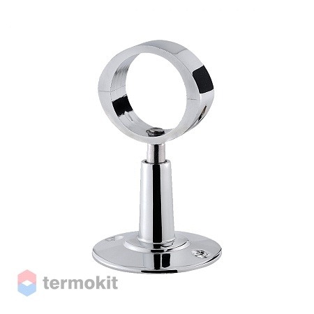 Держатель для полотенцесушителя Point PN00010 разъемный с кольцом 1", хром