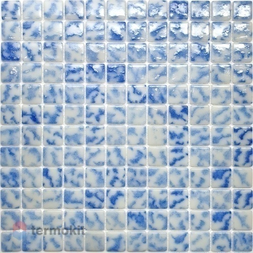 Стеклянная мозаика Natural Steppa STP-BL006 (2,5х2,5) 31,7х31,7