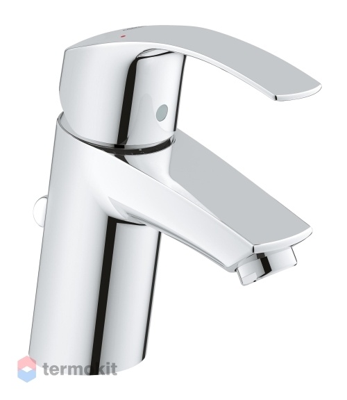 Смеситель для раковины Grohe Eurosmart New с донным клапаном 33265002