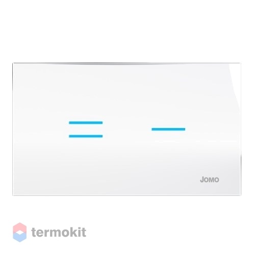 Клавиша смыва Jomo сенсорная белое стекло 172-80009003-00