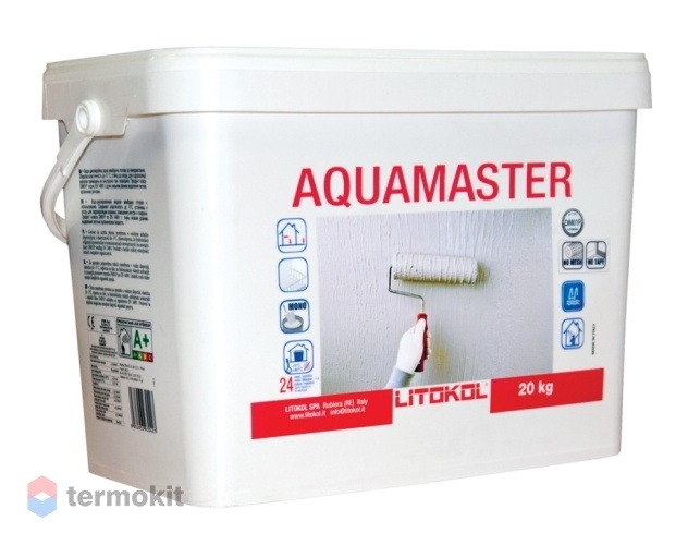 Эластичная Гидроизоляция Litokol Aquamaster 20кг