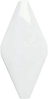 Керамическая плитка Adex Rombos ADNE8006 Rombo Acolhado Blanco Z Настенная 10х20