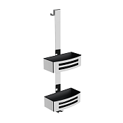 Полка навесная Black&White Swan хром SN-5564