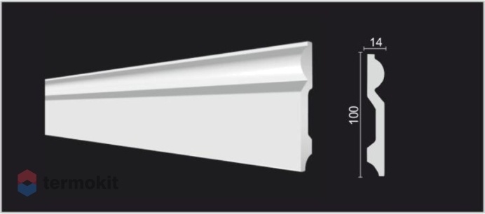 Плинтус Decor-Dizayn DD137