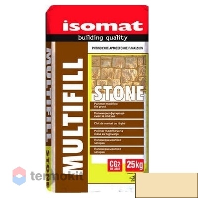 Затирка Isomat Multifill Stone 16 Light ochre 25 кг