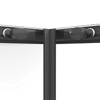 Душевой уголок Niagara Nova 1950x800x800 черный матовый NG-6828-34BLACK