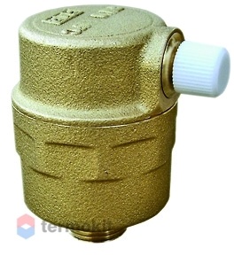 Far Воздухоотводчик GAISER автом. прям., с бок. выпуском 1/2"НР