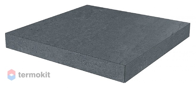 Ступень Kerama Marazzi Про Матрикс DD602400R/GCA Антрацит угловая клееная 33х33