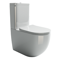 Чаша унитаза напольная Ceramica Nova MIA с сиденьем микролифт CN1801-B