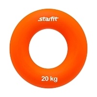 Эспандер кистевой Starfit ES-403 &quot;Кольцо&quot;, 20 кг, диаметр 7 см, оранжевый