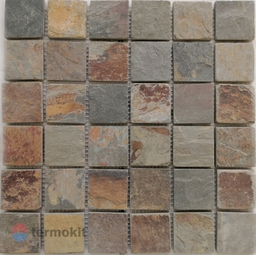 Мозаика Pixmosaic PIX 300 Slate Rusty (48х48) 30,5х30,5
