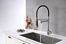 Смеситель для кухни BelBagno сатин BB-LAM50-IN