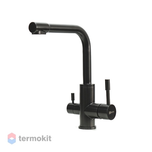 Смеситель для кухни Lemark Expert черный LM5061BLN
