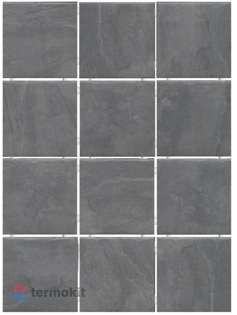Керамическая плитка Kerama Marazzi Дегре 1300H серый темный полотно (из 12 частей) 30x40