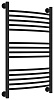 Водяной полотенцесушитель Сунержа Богема+ (выгнутая) 800x500 матовый черный арт. 31-0221-8050