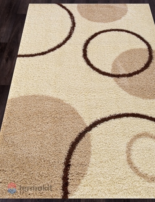 Ковёр Merinos Shaggy Ultra 100x200 прямоугольный кремовый s610