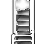 Стальные панельные радиаторы с боковым подключением Kermi FKО 12 высота 300 мм