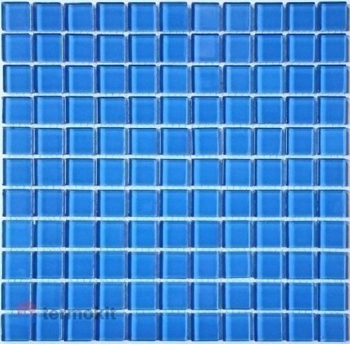 Стеклянная Мозаика Bonaparte Royal blue (25x25x4) 30x30
