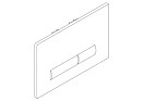 Клавиша смыва BelBagno GENOVA хром глянец BB019-GV-CHROME