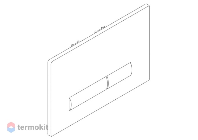 Клавиша смыва BelBagno GENOVA хром глянец BB019-GV-CHROME