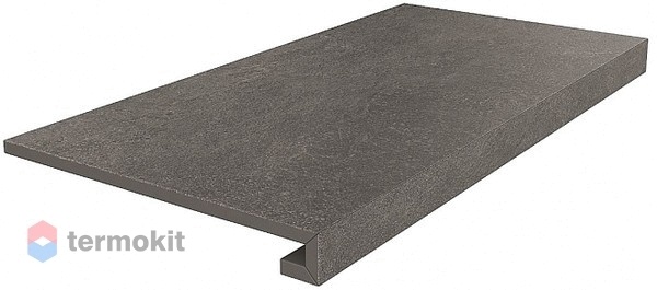 Ступень Kerama Marazzi Про Стоун DD600620R/GCF клееная антрацит 33х60х0,9