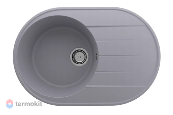 Мойка для кухни ULGRAN Quartz Nora 750-05 бетон